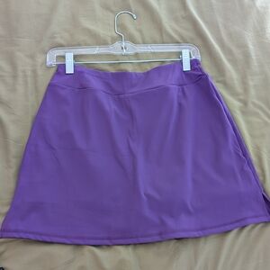Chic Purple Mini Skirt